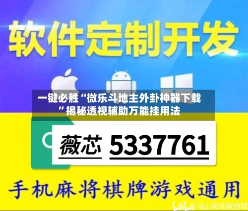 一键必胜“微乐斗地主外卦神器下载	”揭秘透视辅助万能挂用法-第2张图片
