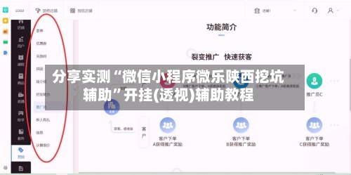 分享实测“微信小程序微乐陕西挖坑辅助”开挂(透视)辅助教程-第2张图片