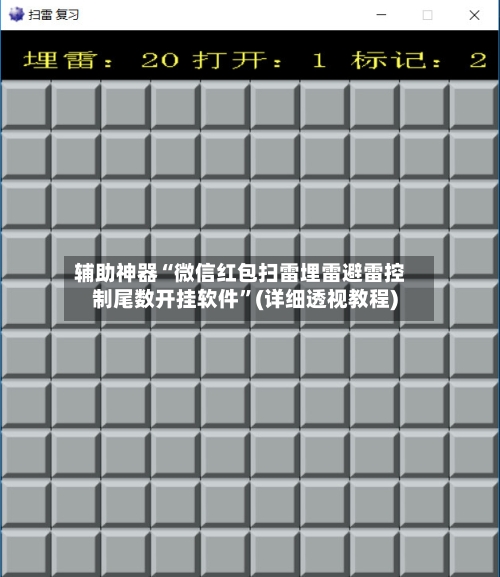 辅助神器“微信红包扫雷埋雷避雷控制尾数开挂软件	”(详细透视教程)-第3张图片