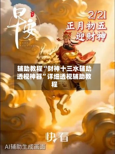 辅助教程“财神十三水辅助透视神器”详细透视辅助教程-第2张图片