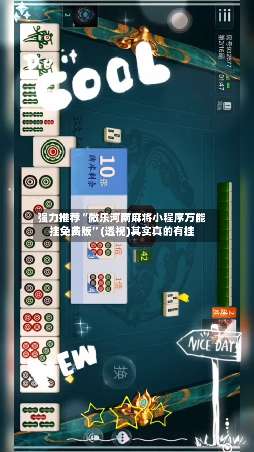 强力推荐“微乐河南麻将小程序万能挂免费版	”(透视)其实真的有挂-第2张图片
