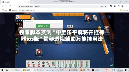 独家脚本实测“中至乐平麻将开挂神器ios版”揭秘透视辅助万能挂用法